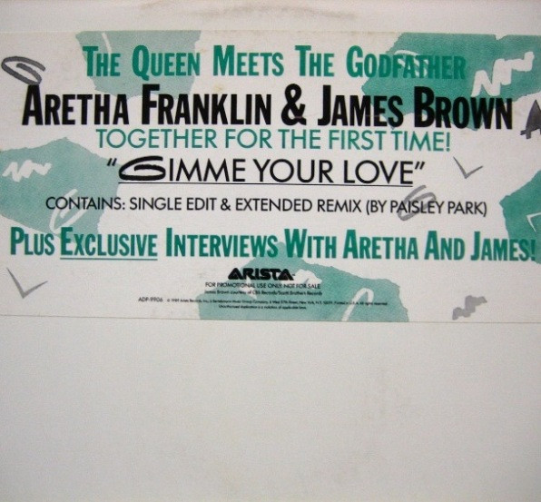 ARETHA FRANKLIN + JAMES BROWN - GIMME YOUR LOVE - PROMO